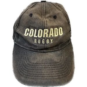 University Colorado CU Buffs Rugby FADED Adjustable Hat